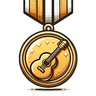 1st place badge