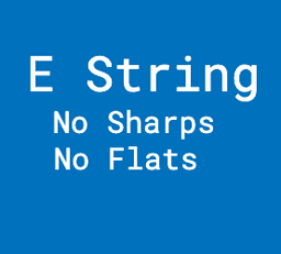 E String No Sharps Or Flats badge
