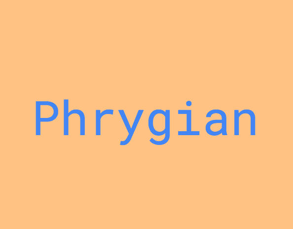 Phrygian